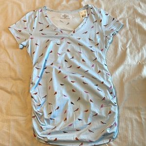 Motherhood Maternity V-Neck Tee Size MEDIUM